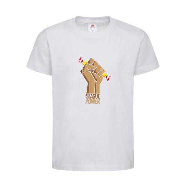T-shirt léger - stedman-classic T kids (155 g/m2) - Blague Power