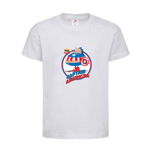 T-shirt léger - stedman-classic T kids (155 g/m2) - Hot-dog we trust