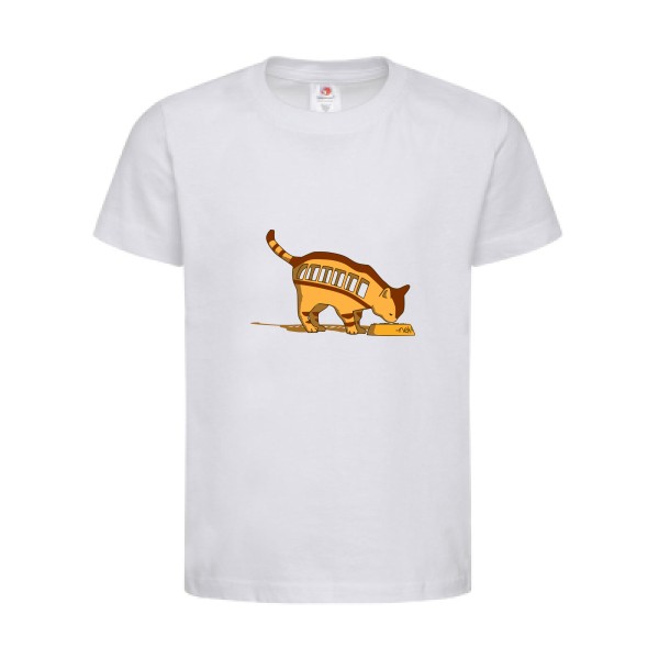 T-shirt léger - stedman-classic T kids (155 g/m2) - Totoro chat bus IRL !! 
