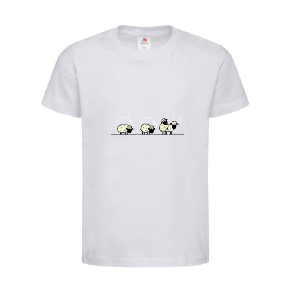 T-shirt léger - stedman-classic T kids (155 g/m2) - Saute mouton