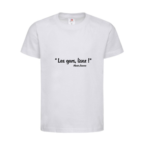 T-shirt léger - stedman-classic T kids (155 g/m2) - Les gars lisez !