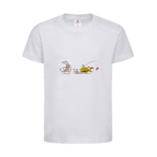 T-shirt léger - stedman-classic T kids (155 g/m2) - Le Lièvre et la tortue... ninja