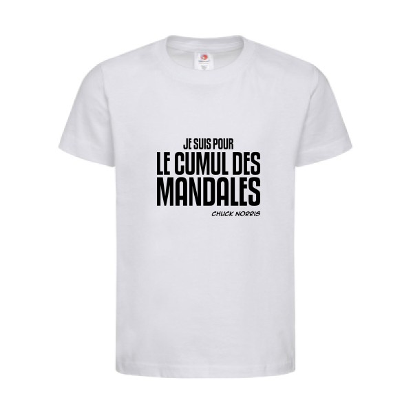 T-shirt léger - stedman-classic T kids (155 g/m2) - Cumul des Mandales