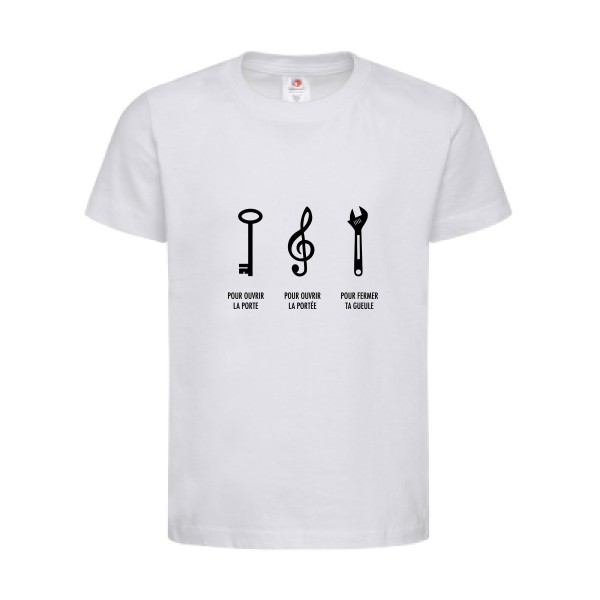T-shirt léger - stedman-classic T kids (155 g/m2) - La clé pour..
