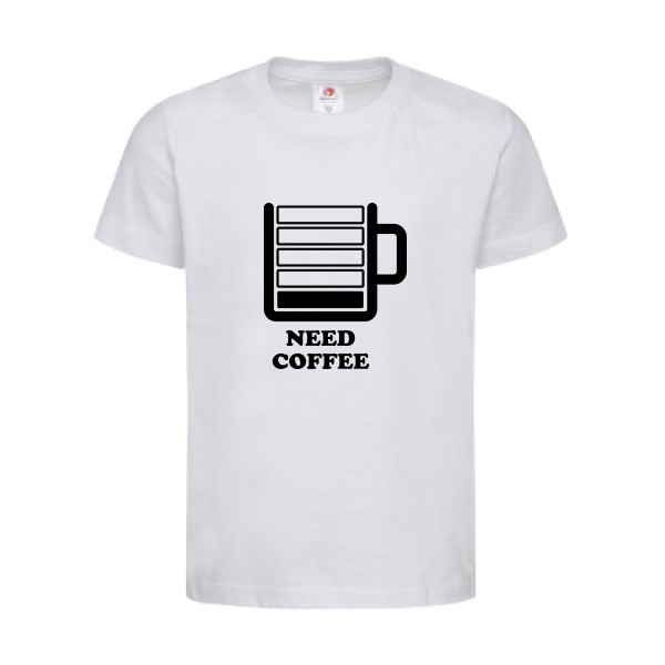 T-shirt léger - stedman-classic T kids (155 g/m2) - Need Coffee