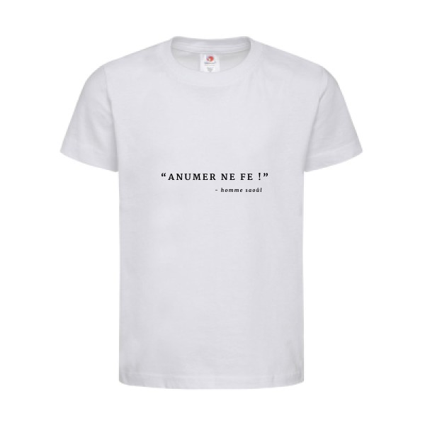 T-shirt léger - stedman-classic T kids (155 g/m2) - ANUMER NE FE!