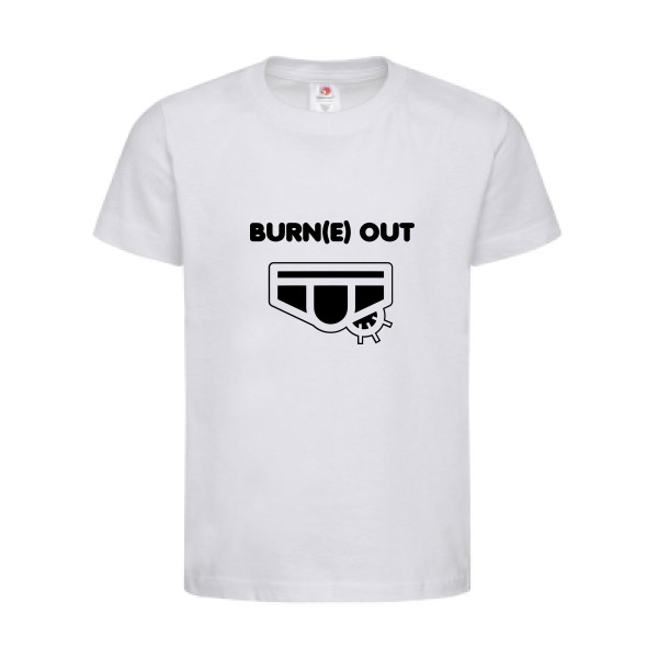 T-shirt léger - stedman-classic T kids (155 g/m2) - Burn(e) Out