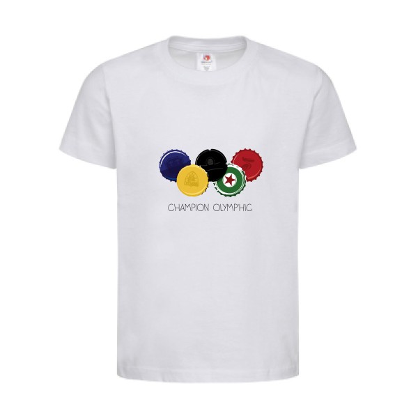 T-shirt léger - stedman-classic T kids (155 g/m2) - CHAMPION OLYMP'HIC