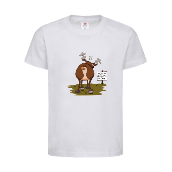 T-shirt léger - stedman-classic T kids (155 g/m2) - Gaz à effet de cerf