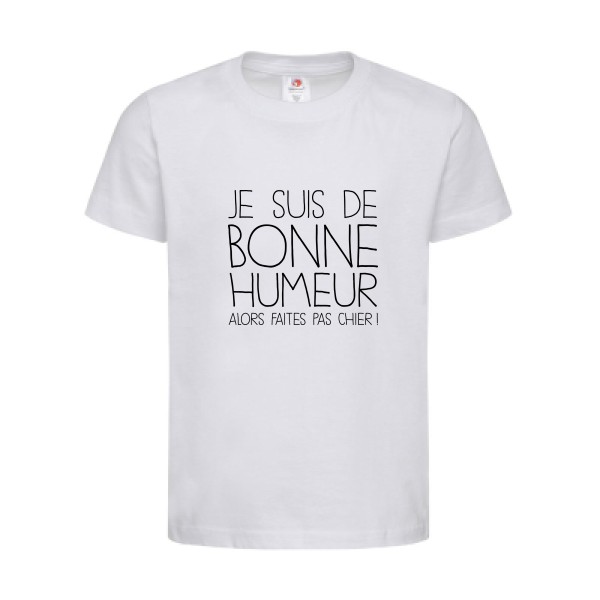 T-shirt léger - stedman-classic T kids (155 g/m2) - BONNE HUMEUR