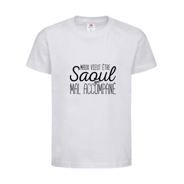 T-shirt léger - stedman-classic T kids (155 g/m2) - Maux vieut être Saoul