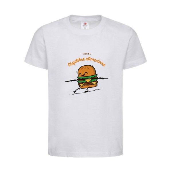 T-shirt léger - stedman-classic T kids (155 g/m2) - BURGER ADDICT
