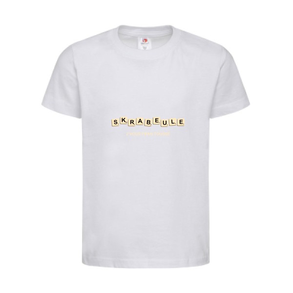 T-shirt léger - stedman-classic T kids (155 g/m2) - Skrabeule
