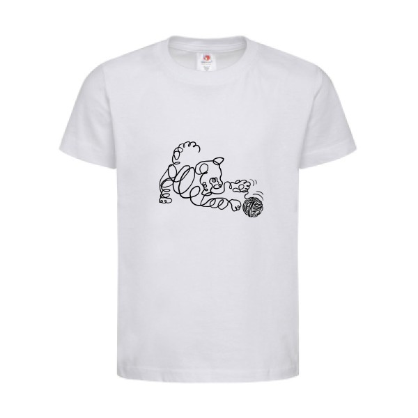 T-shirt léger - stedman-classic T kids (155 g/m2) - Pelote de chat