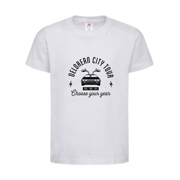 T-shirt léger - stedman-classic T kids (155 g/m2) - Delorean city tour