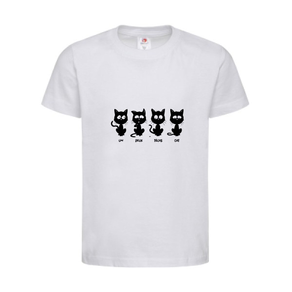 T-shirt léger - stedman-classic T kids (155 g/m2) - un deux trois cat
