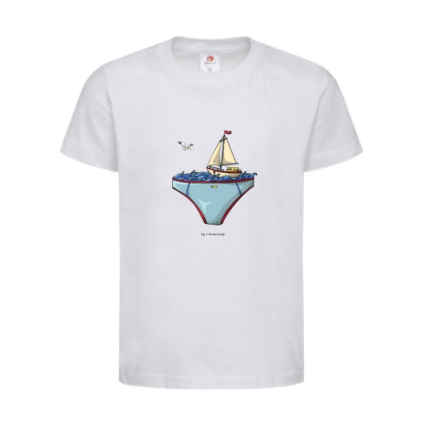 T-shirt léger - stedman-classic T kids (155 g/m2) - Ta mer en slip