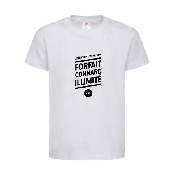 T-shirt léger - stedman-classic T kids (155 g/m2) - Forfait connard illimité
