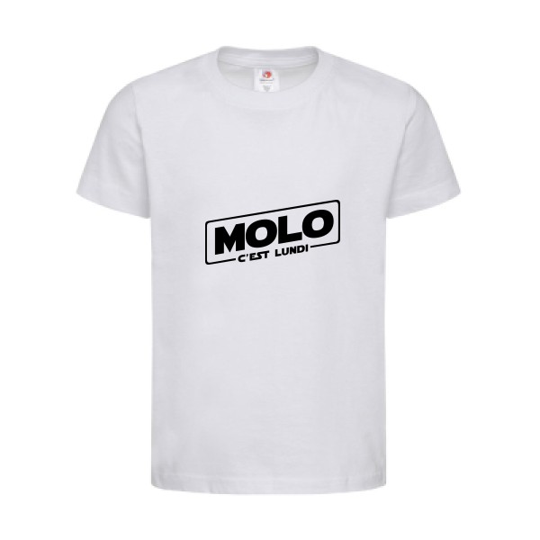 T-shirt léger - stedman-classic T kids (155 g/m2) - Molo c'est lundi