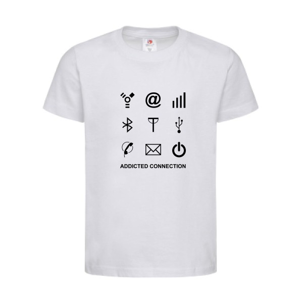 T-shirt léger - stedman-classic T kids (155 g/m2) - Addicted connection