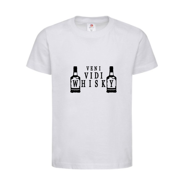 T-shirt léger - stedman-classic T kids (155 g/m2) - VENI VIDI WHISKY