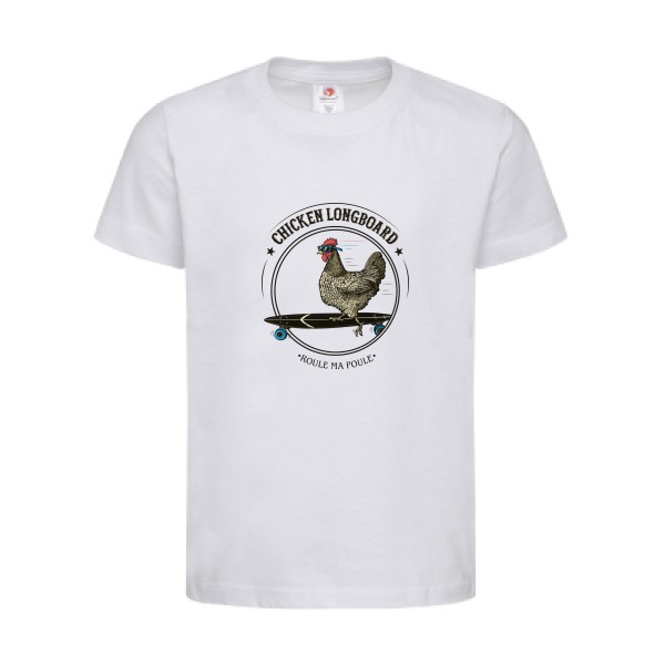T-shirt léger - stedman-classic T kids (155 g/m2) - Chicken Longboard