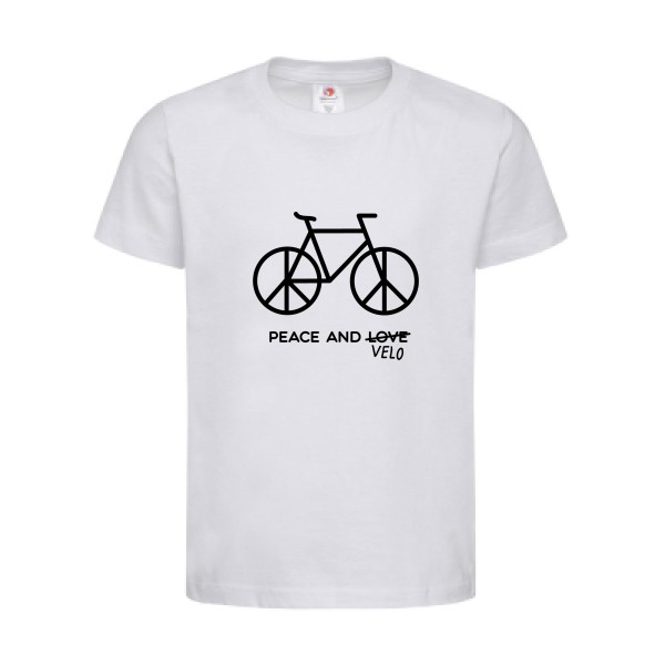 T-shirt léger - stedman-classic T kids (155 g/m2) - Peace and vélo