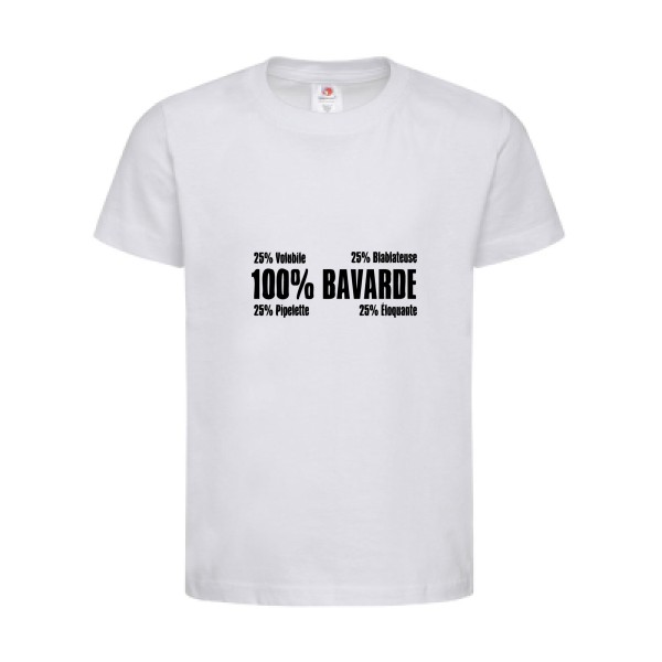 T-shirt léger - stedman-classic T kids (155 g/m2) - t-shirt Bavarde