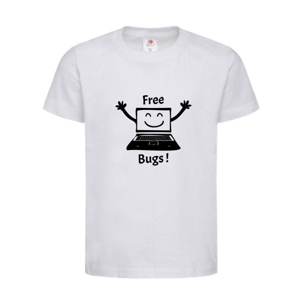 T-shirt léger - stedman-classic T kids (155 g/m2) - FREE BUGS !
