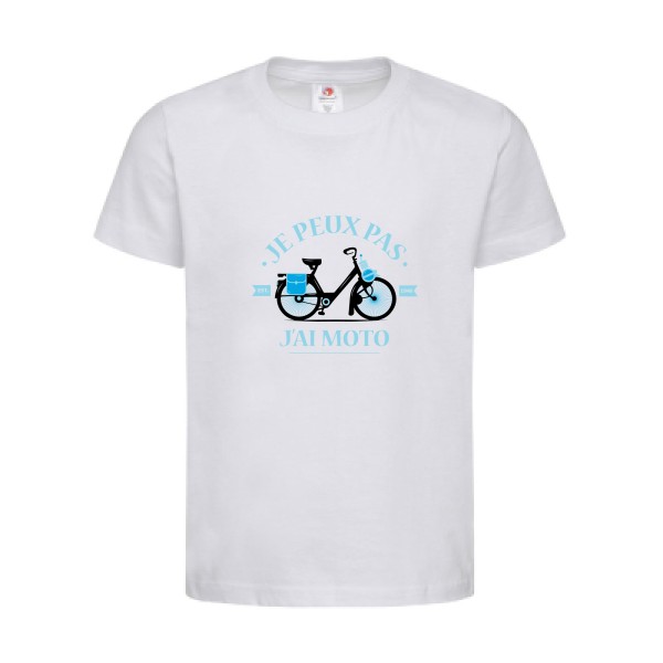 T-shirt léger - stedman-classic T kids (155 g/m2) - Je peux pas j'ai moto