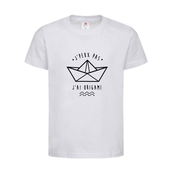 T-shirt léger - stedman-classic T kids (155 g/m2) - J peux pas j ai origami