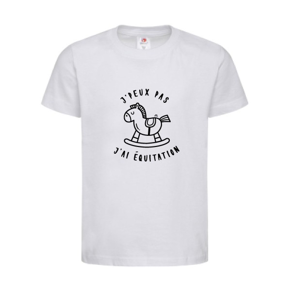 T-shirt léger - stedman-classic T kids (155 g/m2) - J peux pas j'ai équitation