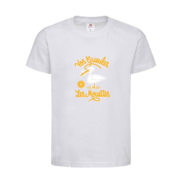 T-shirt léger - stedman-classic T kids (155 g/m2) - Vos gueules les mouettes