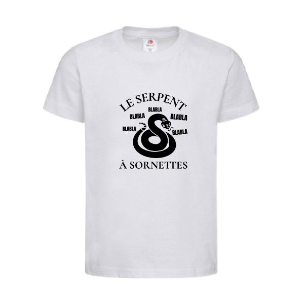 T-shirt léger - stedman-classic T kids (155 g/m2) - Serpent à Sornettes