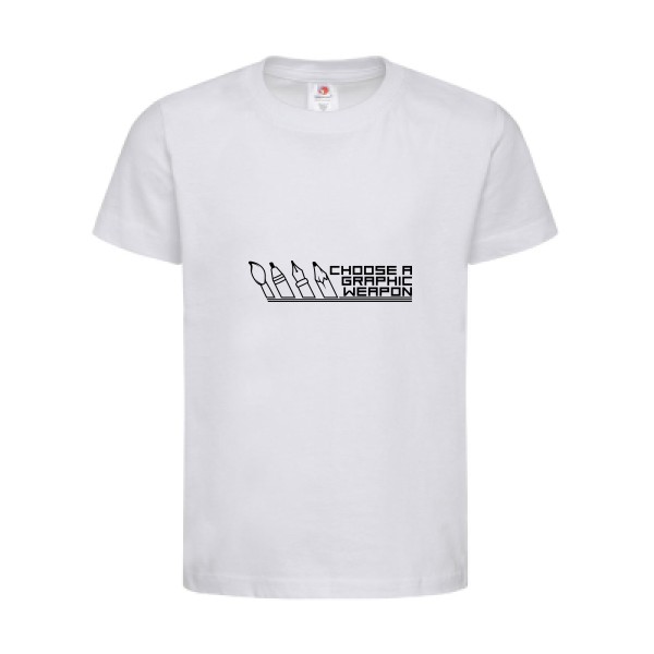 T-shirt léger - stedman-classic T kids (155 g/m2) - Weapon Graphic