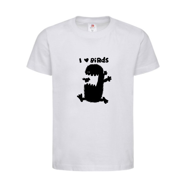 T-shirt léger - stedman-classic T kids (155 g/m2) - I love birds