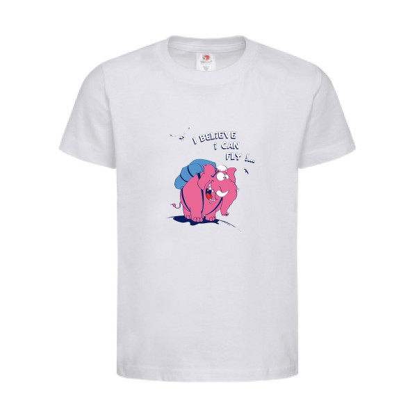 T-shirt léger - stedman-classic T kids (155 g/m2) - Just believe you can fly 
