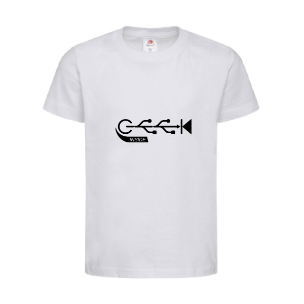 T-shirt léger - stedman-classic T kids (155 g/m2) - Geek inside