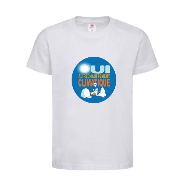 T-shirt léger - stedman-classic T kids (155 g/m2) - oui au rechauffement