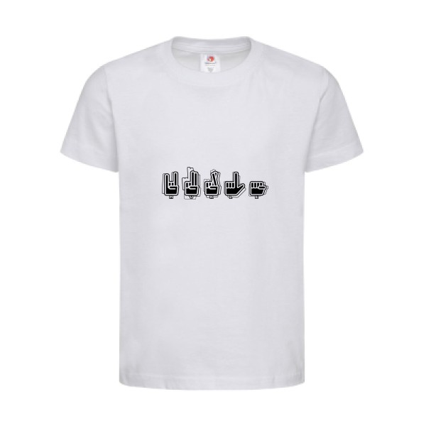 T-shirt léger - stedman-classic T kids (155 g/m2) - HURLE !!!
