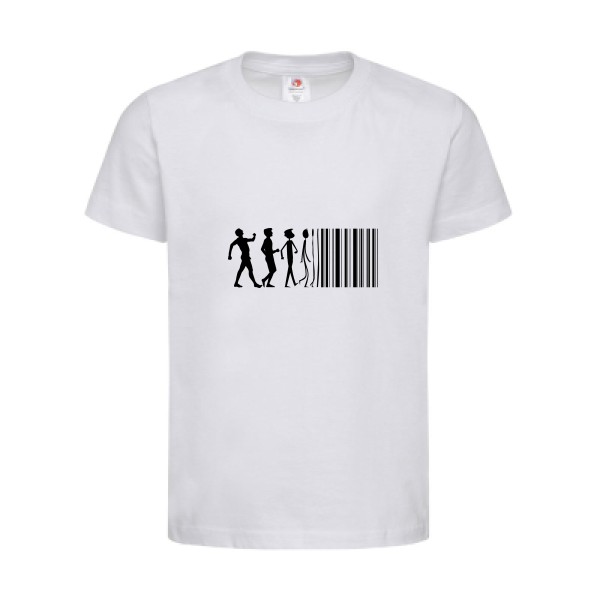 T-shirt léger - stedman-classic T kids (155 g/m2) - code barre