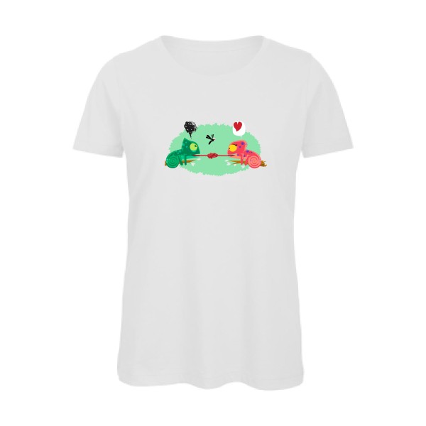  T-shirt femme bio Femme original - poor chameleon - 