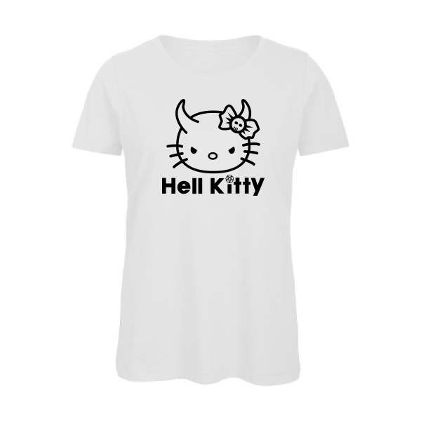 Hell Kitty - Tshirt rigolo-B&C - Inspire T/women