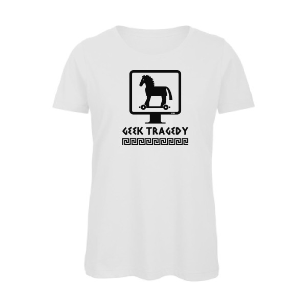 T-shirt femme bio - B&C - Inspire T/women - Geek Tragedy