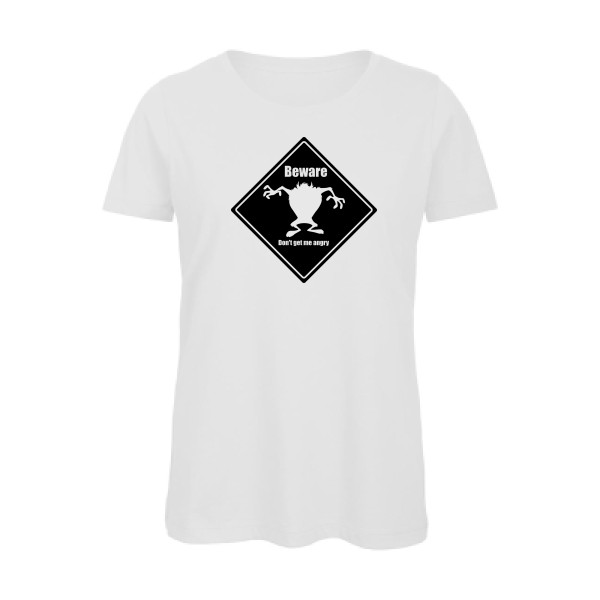 T-shirt femme bio - Femme original - BEWARE -