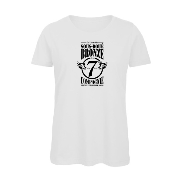 T-shirt femme bio - B&C - Inspire T/women - 7ème Compagnie Crew