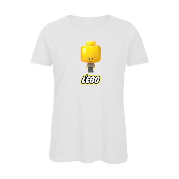 L'EGO-T-shirt femme bio humoristique - B&C - Inspire T/women- Thème parodie -