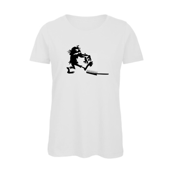 T shirt dark- Zombie gag-B&C - Inspire T/women