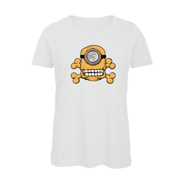 Minion Skull-T shirt minion drole - B&C - Inspire T/women