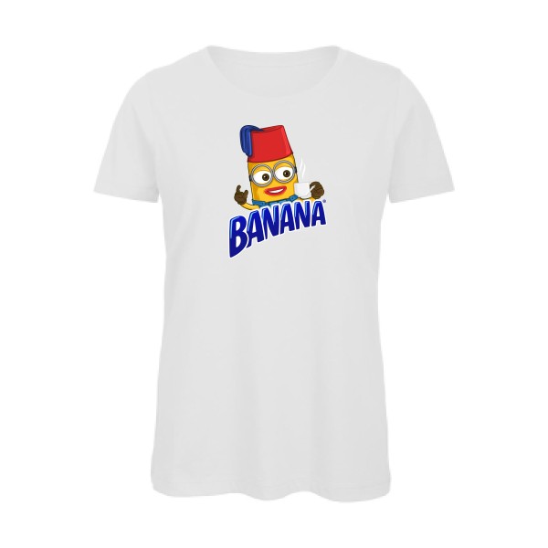 T-shirt femme bio Femme vintage - Banana - 